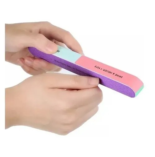 Lima Bloque 7 Lados Manicura Perfecta Nail